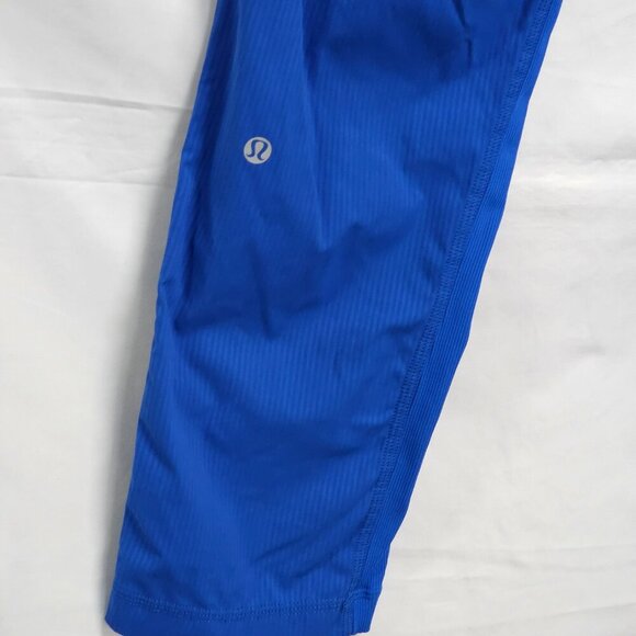 Lululemon Street To Studio Crop Pant Size 6 Pipe Dream Blue Unlined - Picture 9 of 13